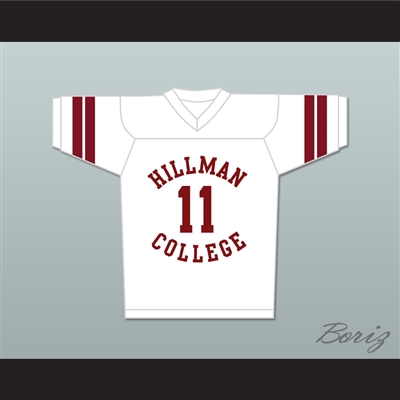 Walter Oakes 11 Hillman College White Football Jersey A Different World