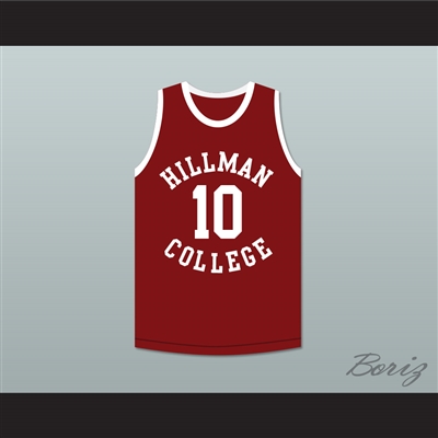 Darryl M. Bell Ronald 'Ron' Johnson 10 Hillman College Maroon Basketball Jersey A Different World
