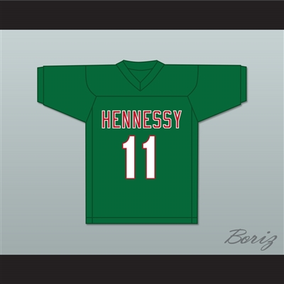 Prodigy H.N.I.C. 11 Hennessy Green Football Jersey