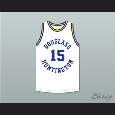 Hal Greer 15 Frederick Douglass Junior and Senior High School Tigers White Basketball Jersey 1