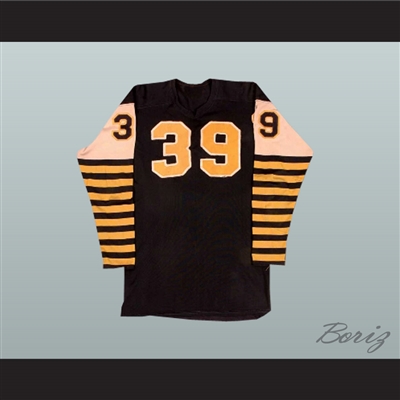 Ed Turek CFL Hamilton Tiger Cats Hockey Jersey