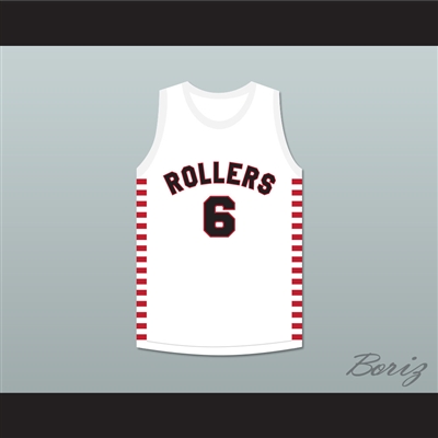 Hank Beenders 6 Providence Steamrollers White Basketball Jersey 2