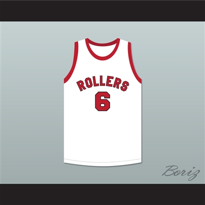 Hank Beenders 6 Providence Steamrollers White Basketball Jersey 3