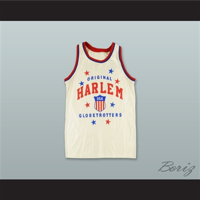 Harlem Globetrotters 27 White Basketball Jersey