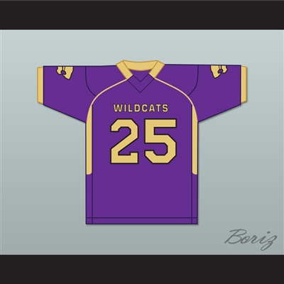 Hassan Haskins 25 Eureka High School Wildcats Purple Football Jersey 2