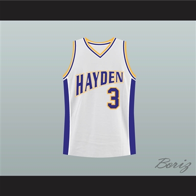 Zac Efron Mark Gold Hayden Warriors High School Basketball Jersey