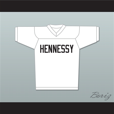 Shook Ones 95 Hennessy Queens Bridge White Football Jersey