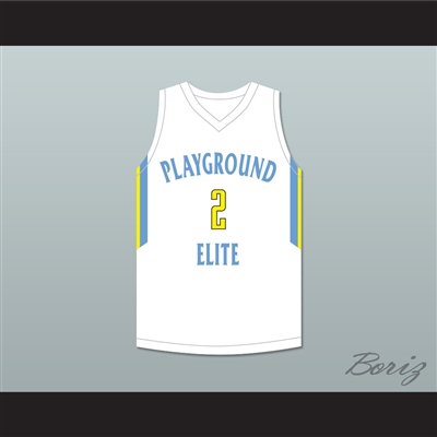 Tyler Herro 2 Playground Elite AAU White Basketball Jersey