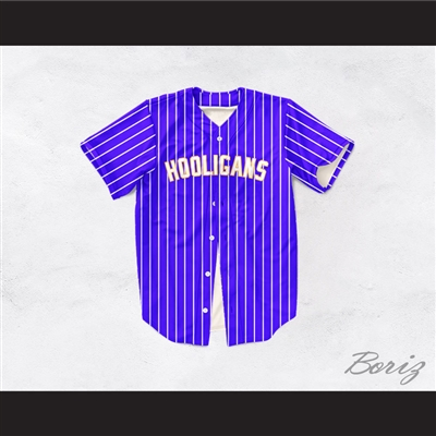 Hooligans 24K Blue Baseball Jersey
