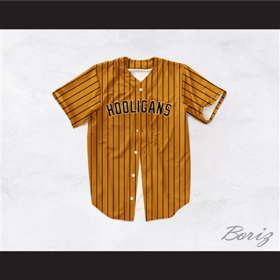 Hooligans 24K Brown Baseball Jersey