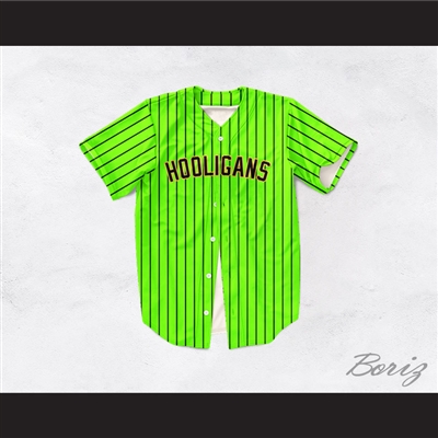 Hooligans 24K Neon Green Baseball Jersey