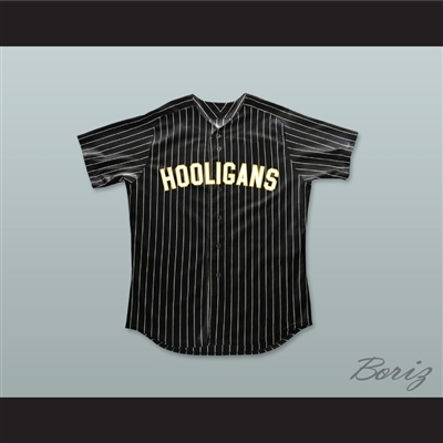 Bruno Mars 24K Hooligans Black Pinstriped Baseball Jersey BET Awards