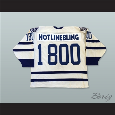 Drake Hotline Bling 1 800 Hockey Jersey Includes Patches