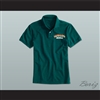 Ricky Bobby Hugalo's Pizza Logo 1 Dark Green Polo Shirt
