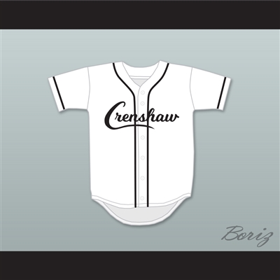 Nipsey Hussle 33 Crenshaw White and Black Baseball Jersey