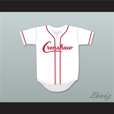Nipsey Hussle 33 Crenshaw White and Red Baseball Jersey