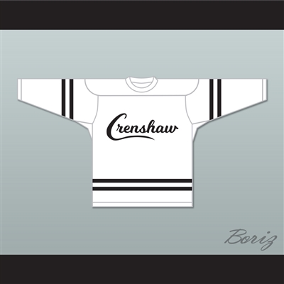 Nipsey Hussle 33 Crenshaw White Hockey Jersey
