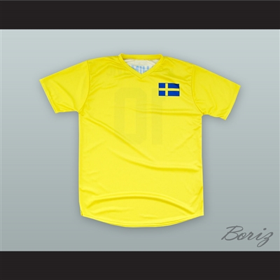 Ibrahimovic 10 Sweden Soccer Jersey