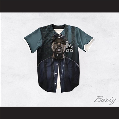 Ice Cube 15 American Flag Los Angeles Baseball Jersey