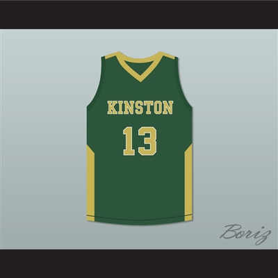 Brandon Ingram 13 Kinston High School Green Basketball Jersey