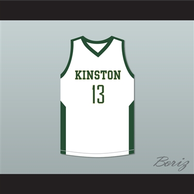 Brandon Ingram 13 Kinston High School White Basketball Jersey