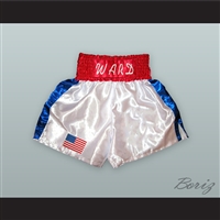 'Irish' Micky Ward White Boxing Shorts