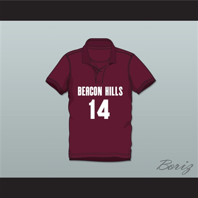Isaac Lahey 14 Beacon Hills Cyclones Polo Shirt Teen Wolf