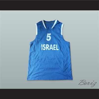 Israel 5 National Team Basketball Jersey