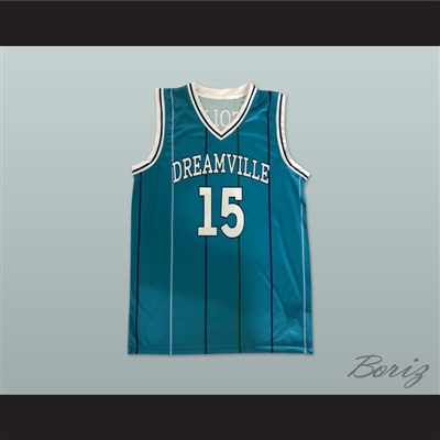 J Cole 15 Dreamville Teal Basketball Jersey