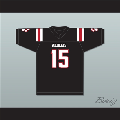 Jaelan Phillips 15 Redlands East Valley High School Wildcats Black Football Jersey 2