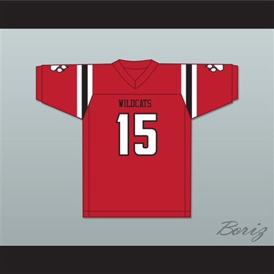 Jaelan Phillips 15 Redlands East Valley High School Wildcats Red Football Jersey 2