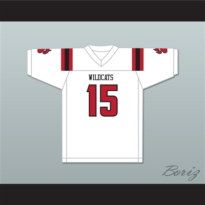 Jaelan Phillips 15 Redlands East Valley High School Wildcats White Football Jersey 2