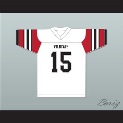 Jaelan Phillips 15 Redlands East Valley High School Wildcats White Football Jersey 3