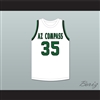 Jabari Walker 35 AZ Compass Prep Dragons White Basketball Jersey 2