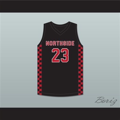 Jaylin Williams 23 Northside High School Grizzlies Black Basketball Jersey 1