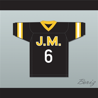 Biggie Smalls 'Poppa' 6 Junior M.A.F.I.A. Black Football Jersey