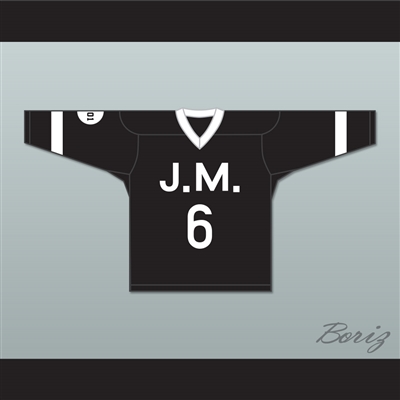 The Notorious B.I.G. 'Poppa' 6 Junior M.A.F.I.A. Black Hockey Jersey