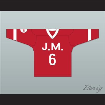 The Notorious B.I.G. 'Poppa' 6 Junior M.A.F.I.A. Red Hockey Jersey