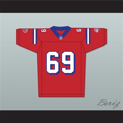 Junger 69 Washington Sentinels Home Football Jersey The Replacements Includes League Patch 2