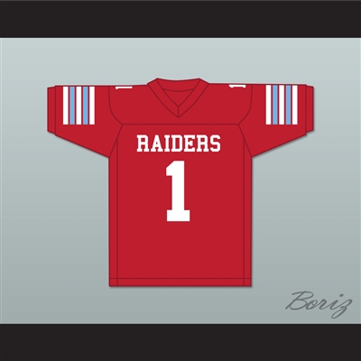 Ja'Marr Chase 1 Archbishop Rummel High School Raiders Red Football Jersey 2