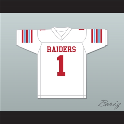 Ja'Marr Chase 1 Archbishop Rummel High School Raiders White Football Jersey 2