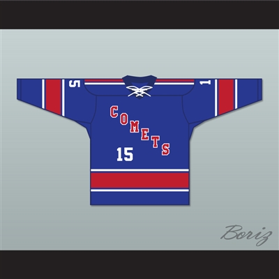 Jack Kane 15 Utica Comets Tie Down Hockey Jersey