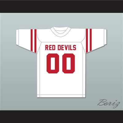 Jack Lambert 00 Crestwood High School Red Devils White Football Jersey 2