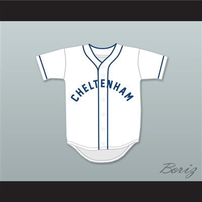 Reggie Jackson 44 Cheltenham High School Panthers White Baseball Jersey 1