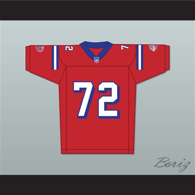 Faizon Love Jamal Jackson 72 Washington Sentinels Home Football Jersey The Replacements Includes League Patch 2