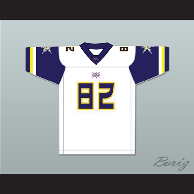 Quincy Jackson 82 Birmingham Thunderbolts Away Football Jersey
