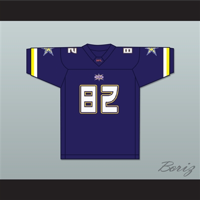 Quincy Jackson 82 Birmingham Thunderbolts Home Football Jersey
