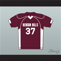 Jackson Whittemore 37 Beacon Hills Cyclones Lacrosse Jersey Teen Wolf