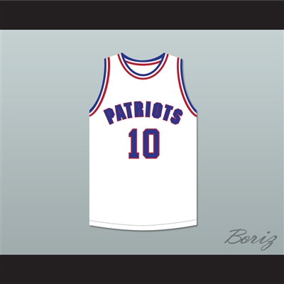 Jacob 10 Will Foster High School Patriots White Basketball Jersey The Red Sneakers