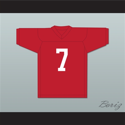 Jalen Ramsey 7 Brentwood Academy Eagles Red Football Jersey 2